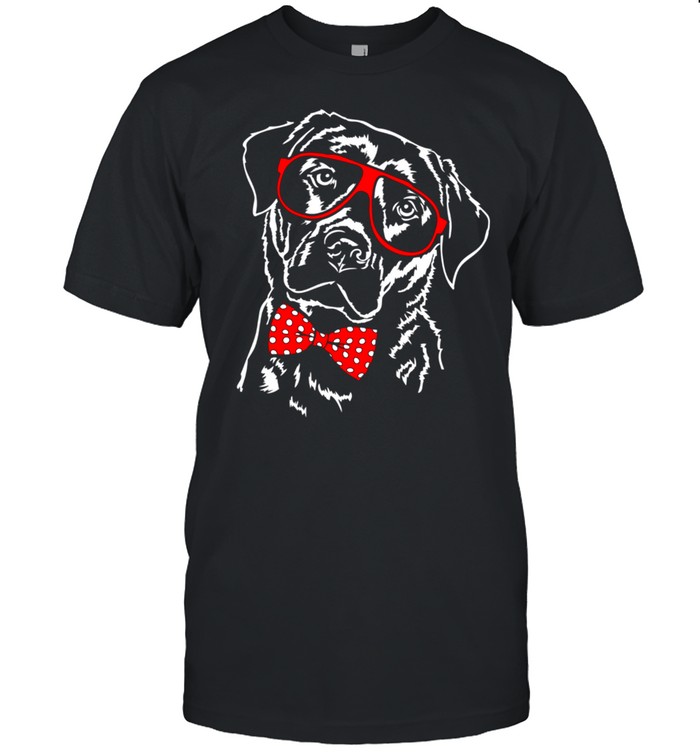 Lustiger Labrador Retriever Brille Labbi Hund Hunde Langarmshirt shirt