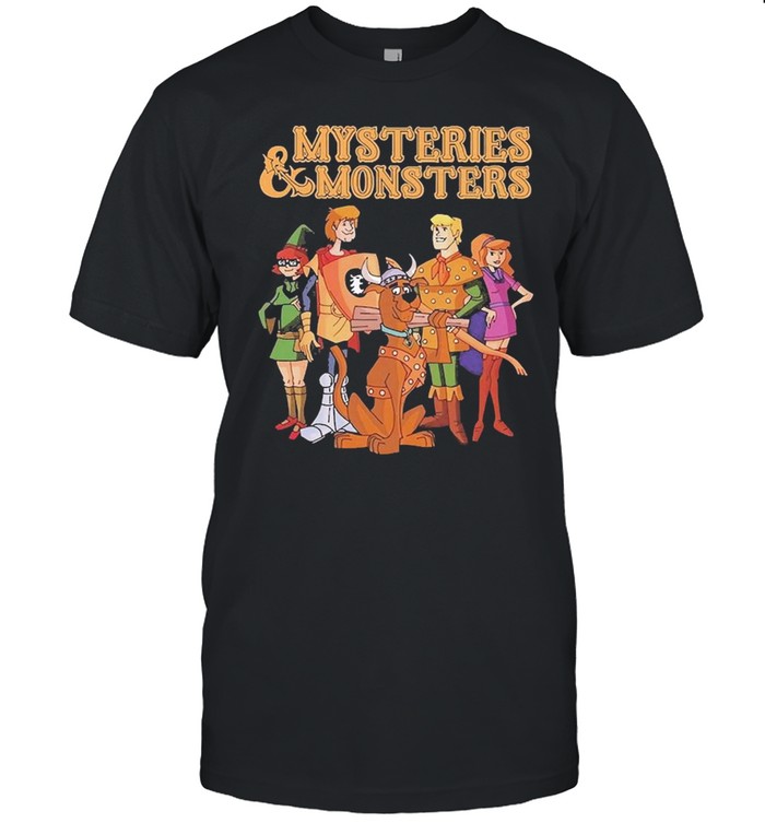 Scooby Doo Mysteries And Monsters Shirt