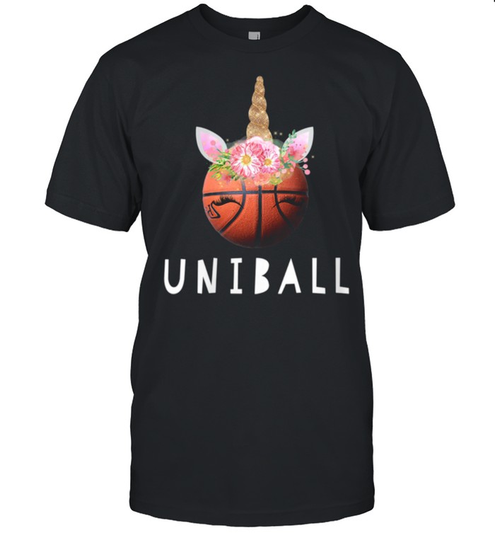 Womens Uniball Basketball Unicorn shirt