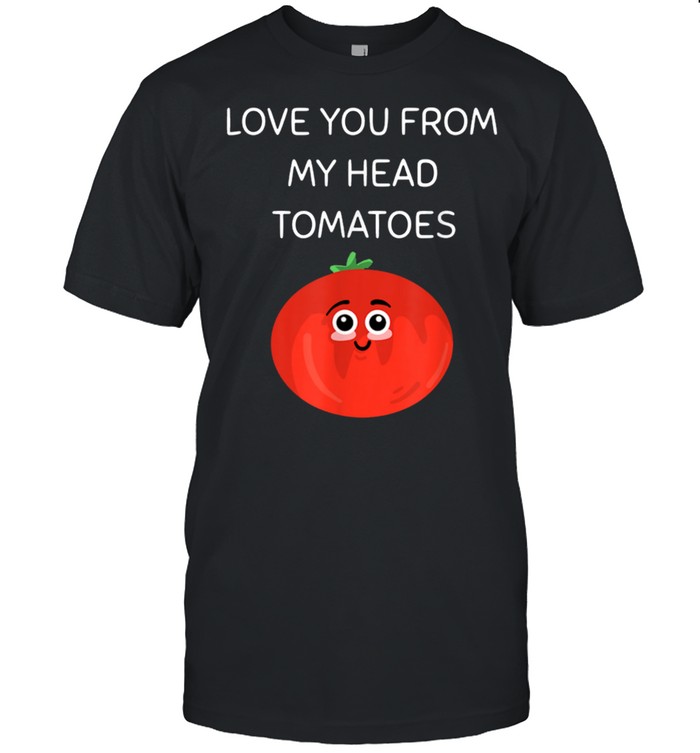 Tomato Pun Head Tomatoes Joke Designs shirt Classic Men's T-shirt