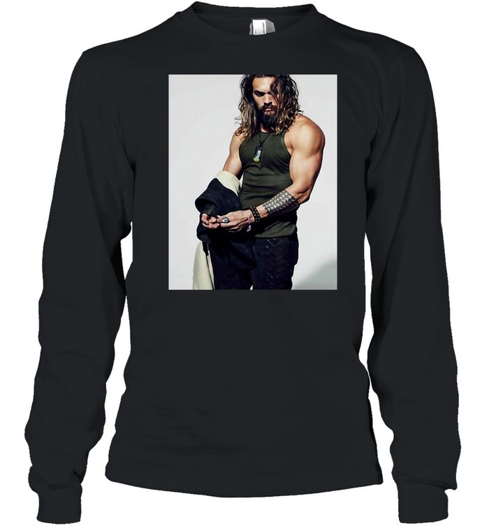 Jasons Momoa T-shirt Long Sleeved T-shirt