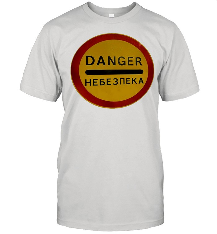 Chernobyl Radiation Warning Vintage Rusted Danger Sign T-shirts