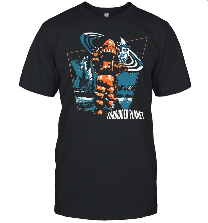 Forbidden Planet Robby Walks T-shirt Classic Men's T-shirt