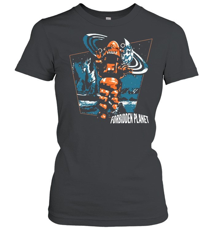 Forbidden Planet Robby Walks T-shirt Classic Women's T-shirt