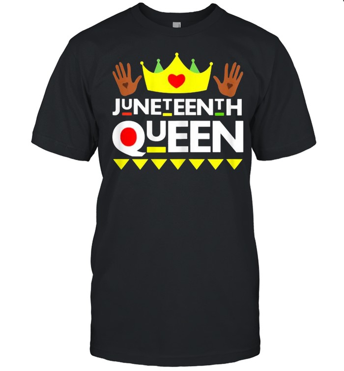 Juneteenth Queen Black Girl Magic Melanin T-Shirts