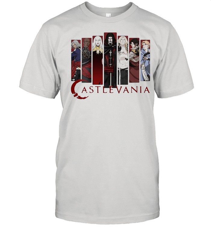 Netflix Castlevania Character Panels T-shirt Classic Men's T-shirt