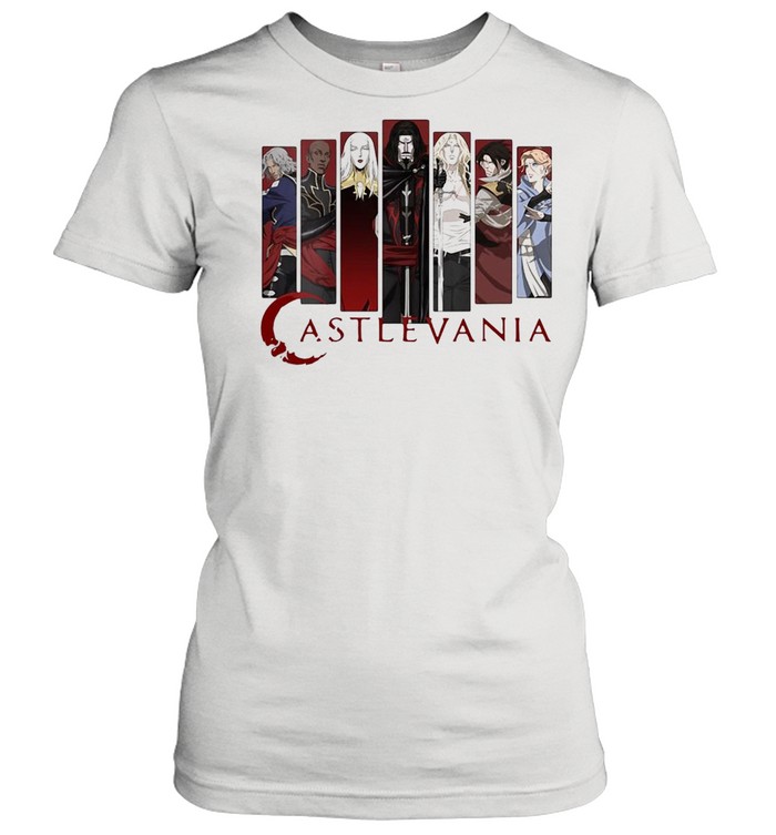 Netflix Castlevania Character Panels T-shirt Classic Women's T-shirt