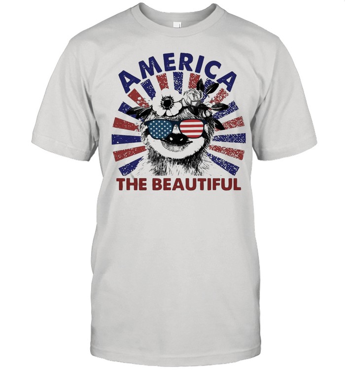 Sloth America The Beautiful Sloth Lovers Flag T-shirt Classic Men's T-shirt