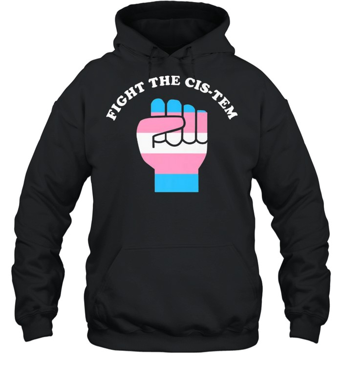 Fight The Cis-tem shirt Unisex Hoodie