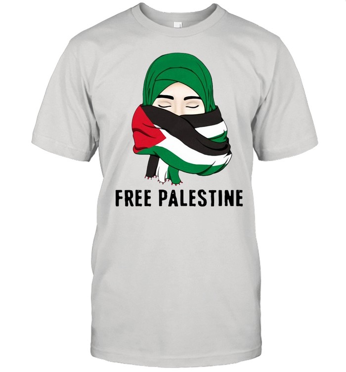 Free Palestine Gaza Palestinian Girl Palestinian Flag Shirt