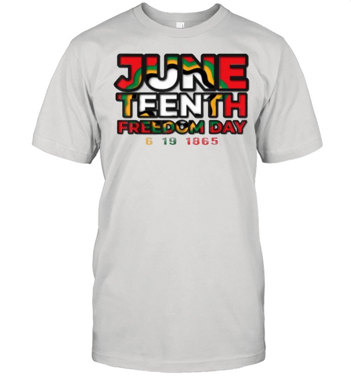 Juneteenth celebrating black freedom 1865 T- Classic Men's T-shirt