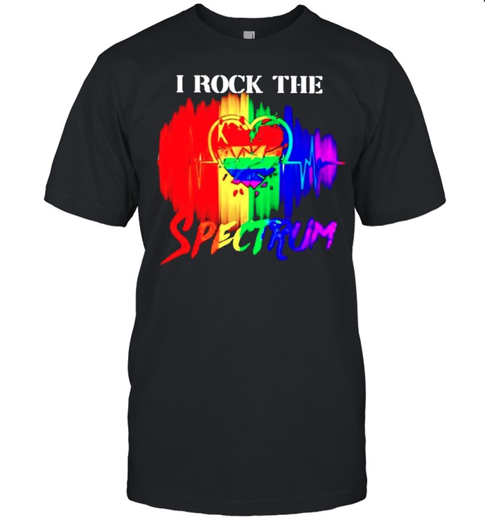 LGBT I rock the spectrum shirt Classic Men's T-shirt