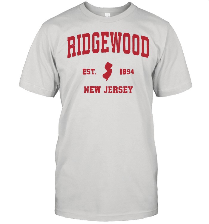 Ridgewood New Jersey 1894 NJ Vintage Sports  Classic Men's T-shirt