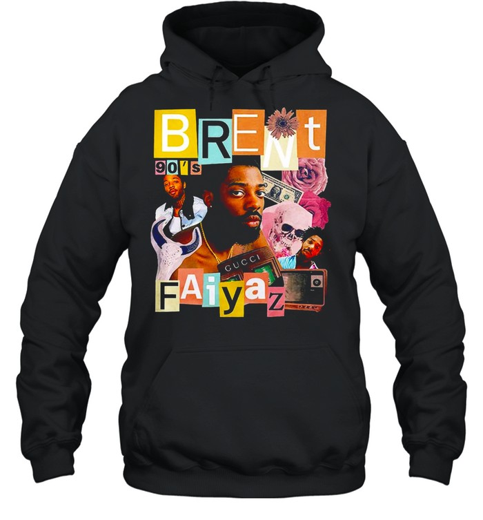 Brent Faiyaz 90’s Hip Hop Rap Tour Vintage T-shirt Unisex Hoodie