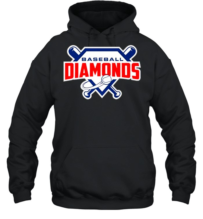 Baseball Diamonds T- Unisex Hoodie