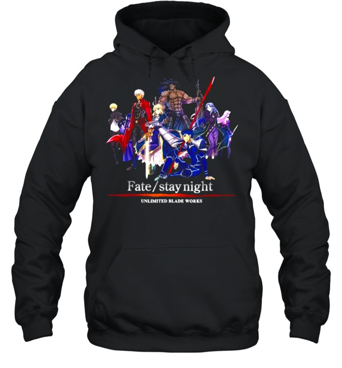 Fates Stay Night Unlimited Workss Blades T- Unisex Hoodie