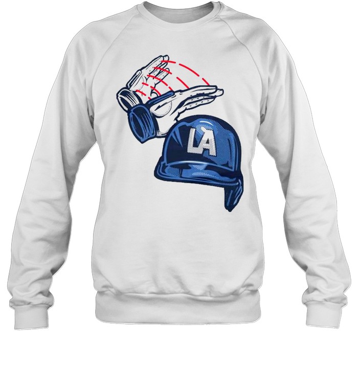 Los Angeles Baseball dunk on em shirt Unisex Sweatshirt