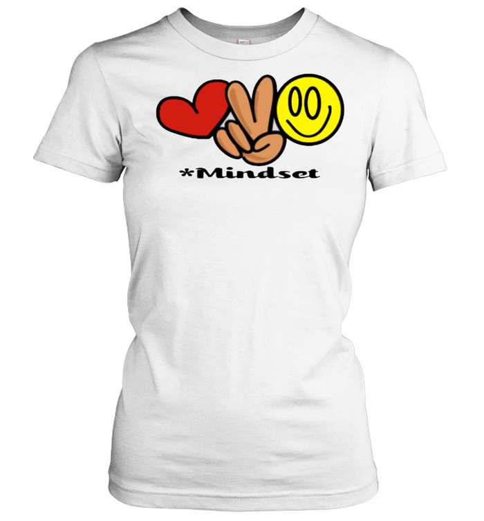 Mindset Heart Emoji Smile  Classic Women's T-shirt