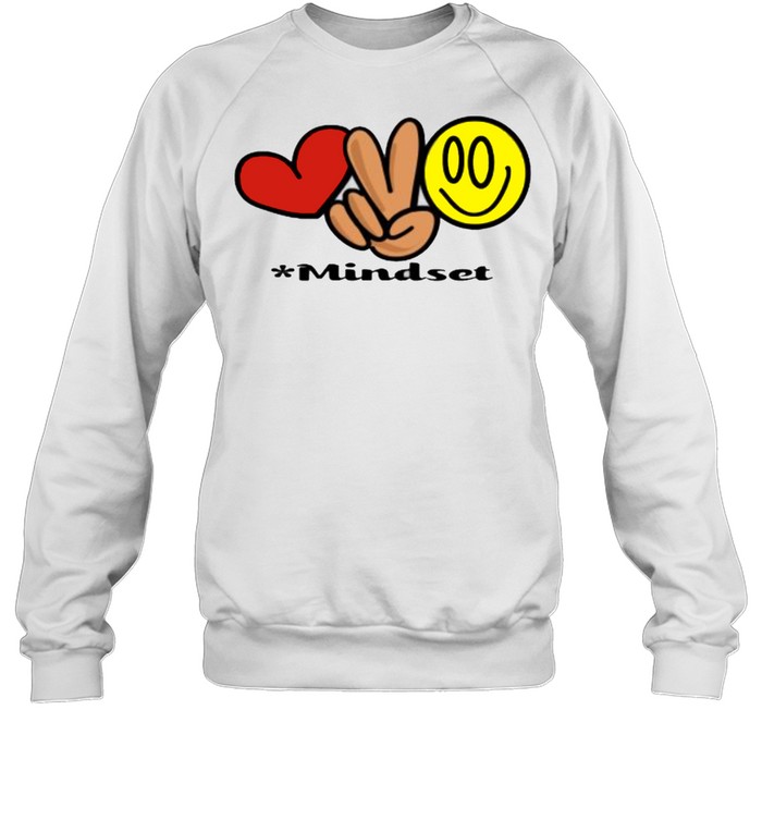 Mindset Heart Emoji Smile  Unisex Sweatshirt