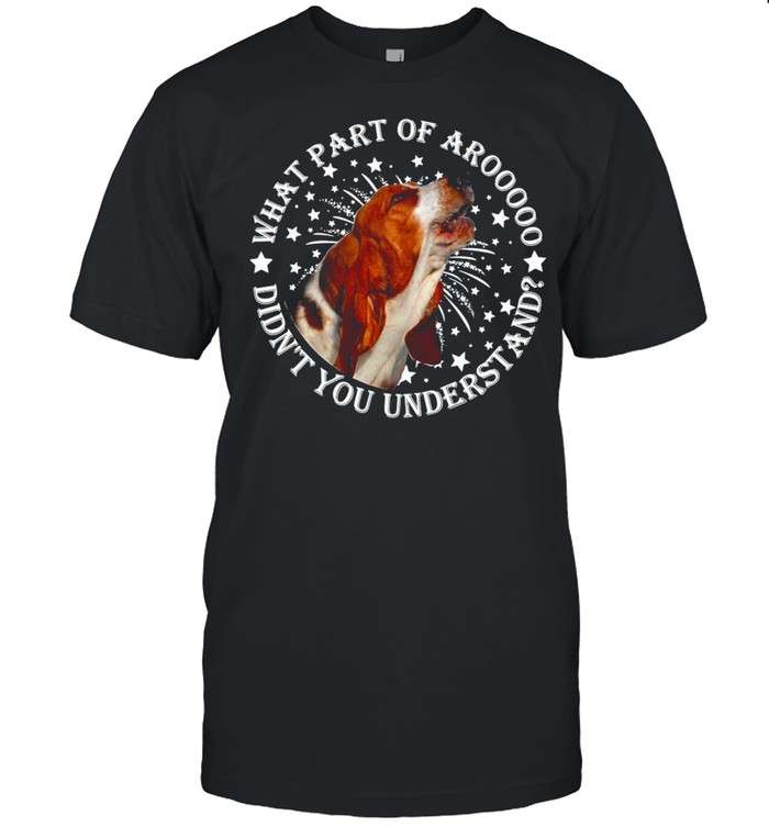 What Part Of Aro Didns’t You Understanding Basset Hounds’s Shirts