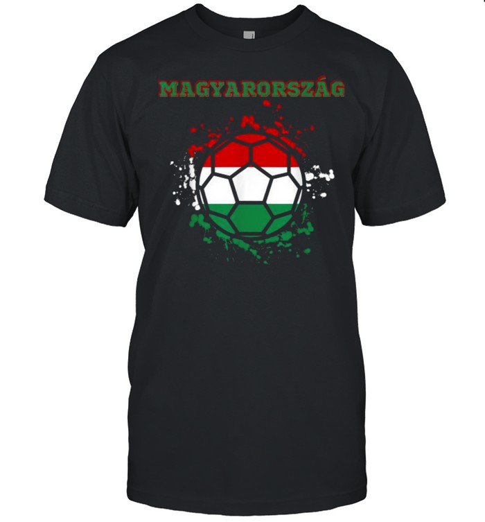 Magyarorszag Soccer Hungarian Flag Fan Jersey T-Shirts