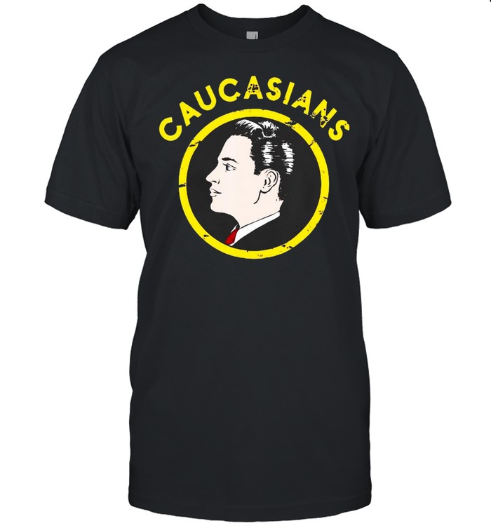 Caucasianss Teams Logos Vintages Caucasianss T-shirts