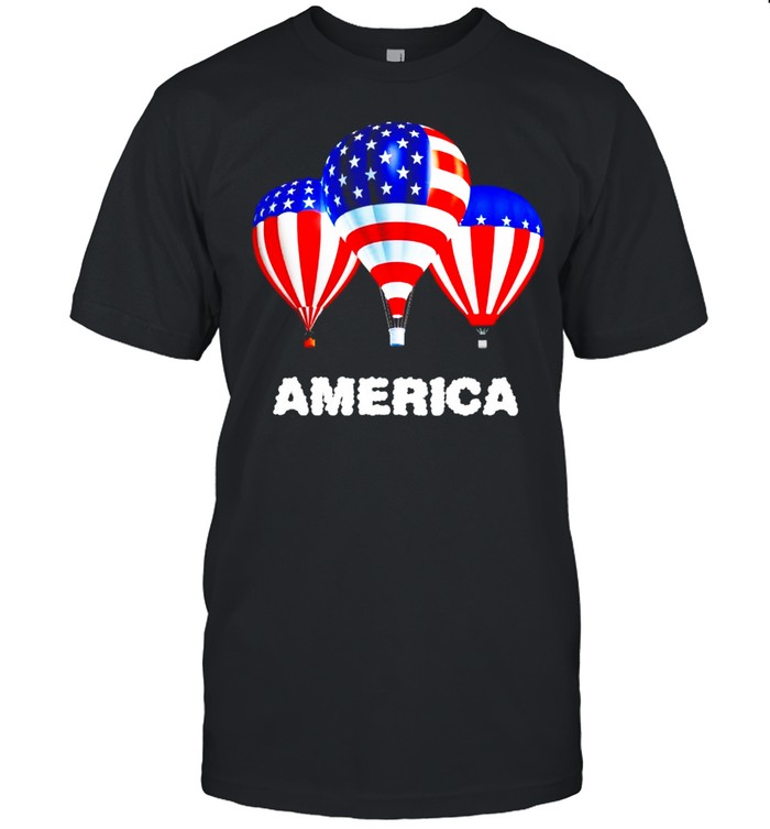 Air Balloons 4th of July shirts