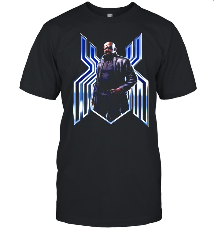 Marvel Spider-Man Far From Home Nick Fury Spider-Man T-shirt