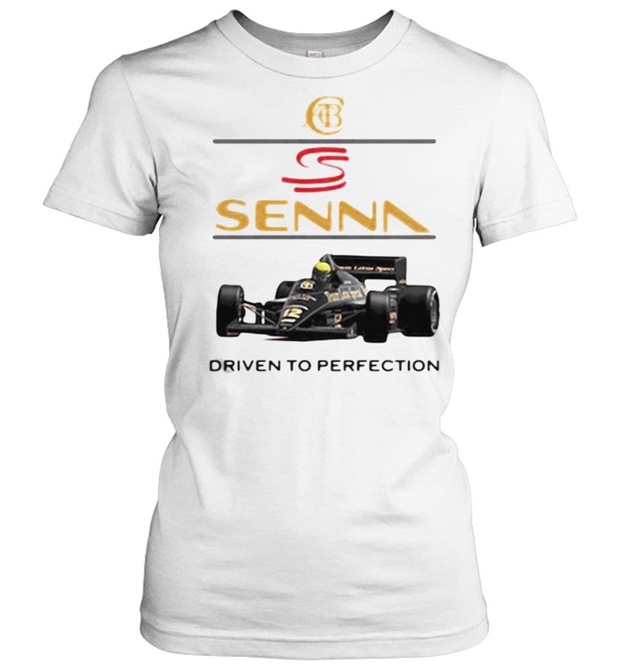 Senna Driven To Perfection Sprint AB Car Classic Women's T-shirt