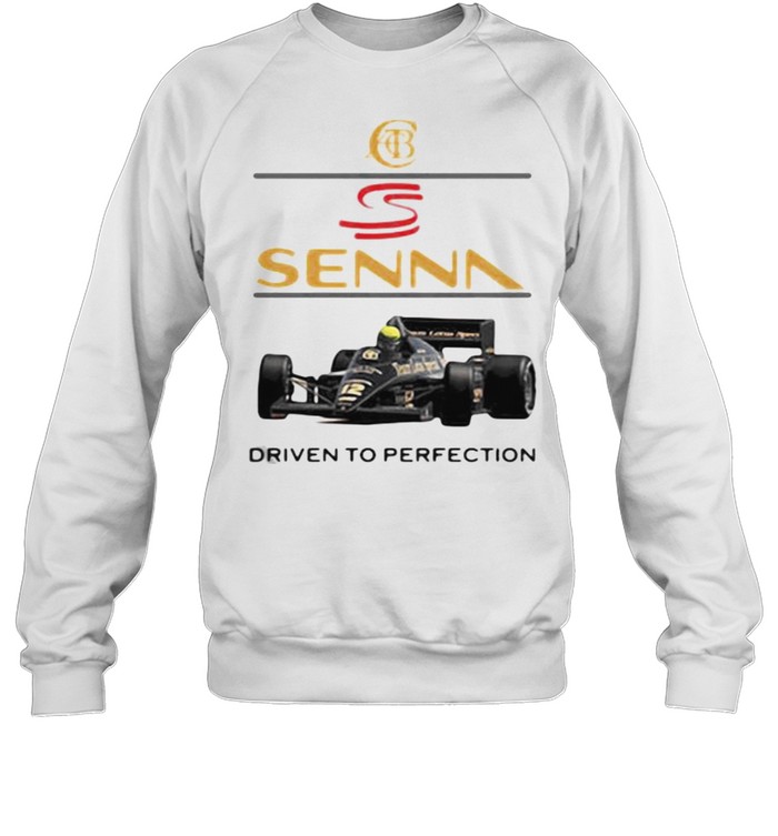 Senna Driven To Perfection Sprint AB Car Unisex Sweatshirt