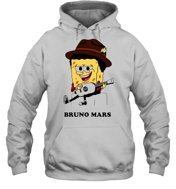 SpongeBob Bruno Mars shirt Unisex Hoodie