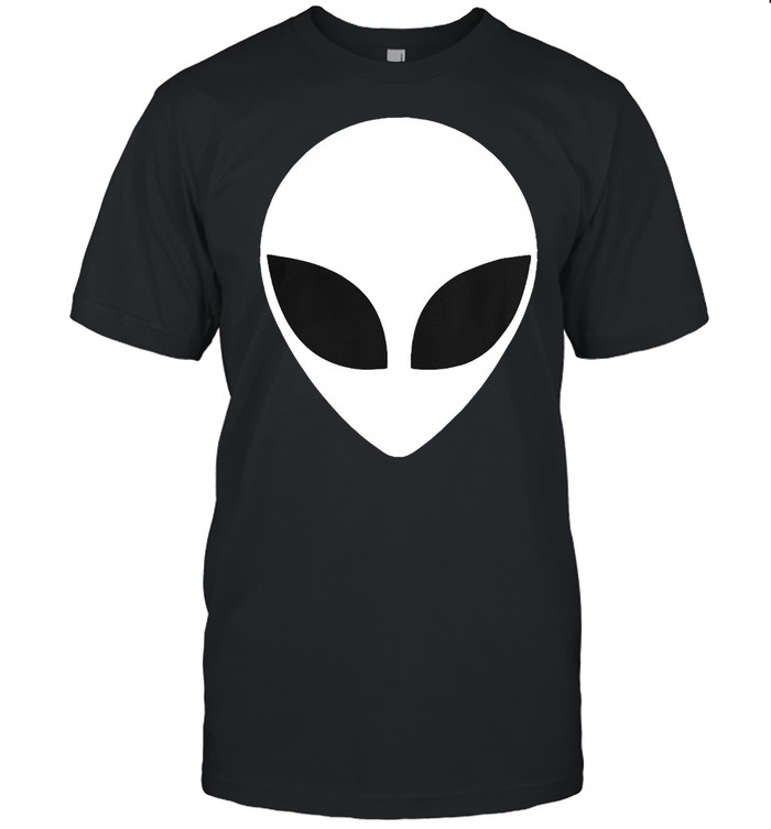 Alien Head Colorful Alien Rave Believe Ufo T-shirt
