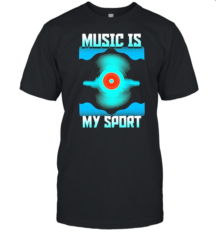 Music is my sport shirt Classic Men's T-shirt