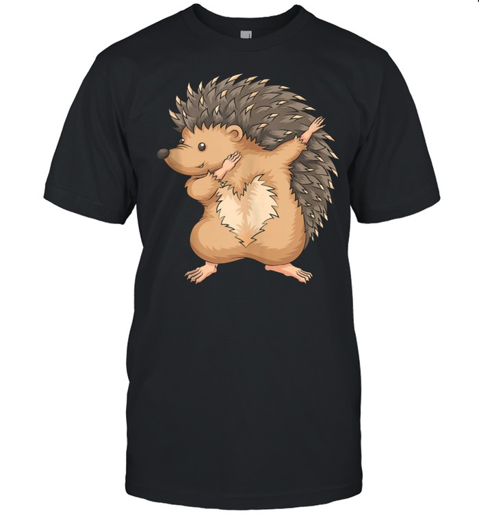 Hedgehog Cool Dabbing Animal shirt