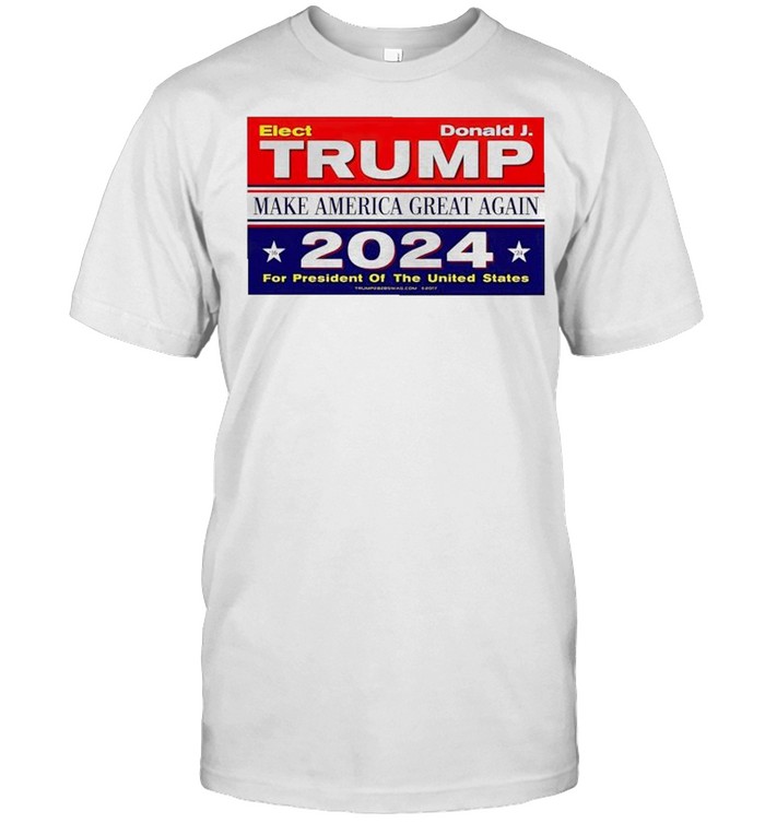 Elects Donalds Trumps makes Americas greats agains 2024s shirts