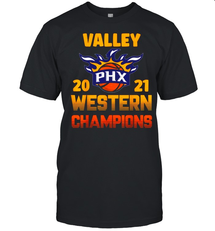 Valleys Westerns Championss PHXs Basketballs Fanss T-Shirts