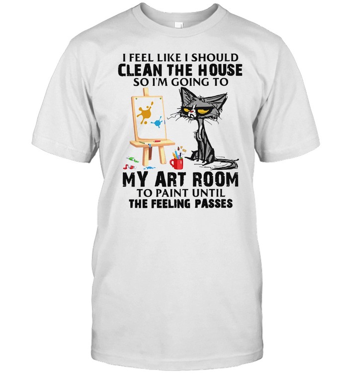 Blacks cats Is feels likes Is shoulds cleans thes hoses sos Ims goings tos shirts