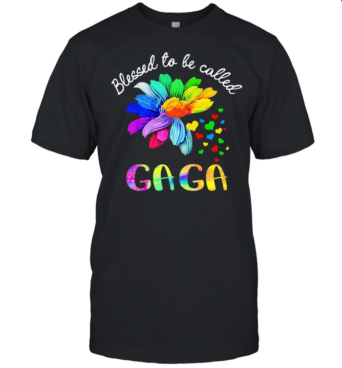 Sunflower Blessed To Be Called Gaga T-shirts