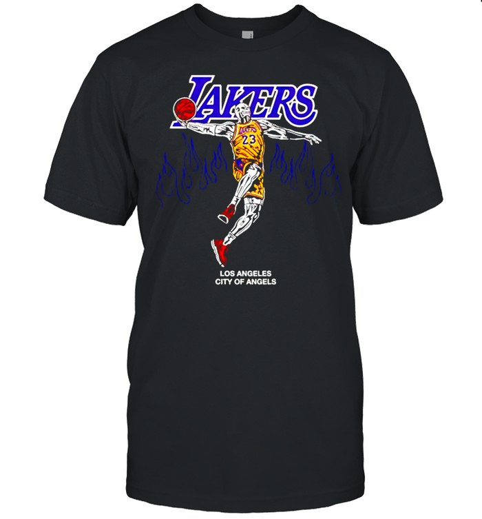 Warrens Lotass LeBrons Jamess Alts Lakerss shirts