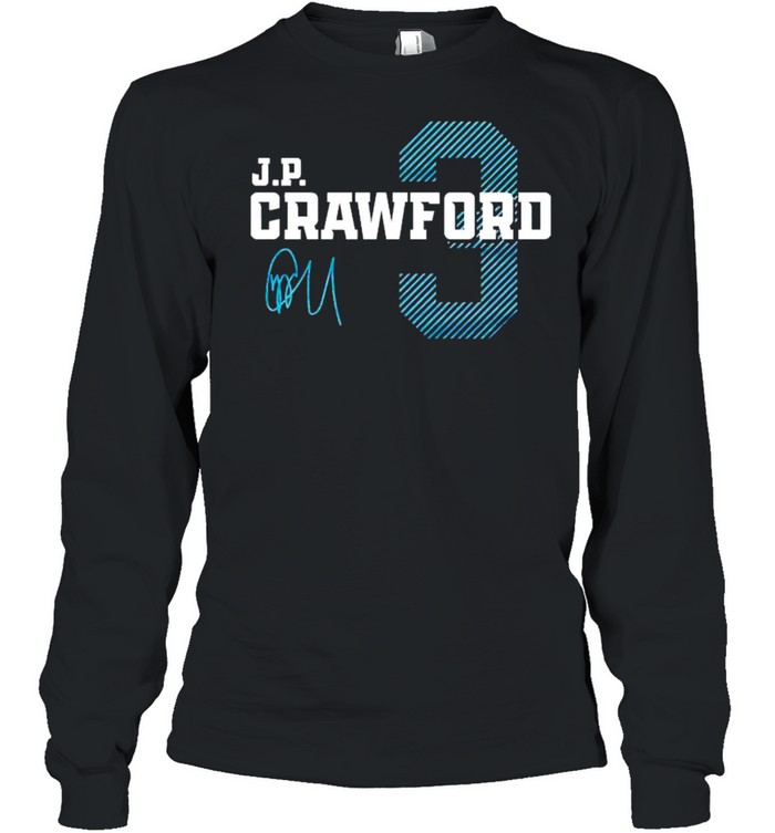  Womens J.P. Crawford This Mom Loves V-Neck T-Shirt