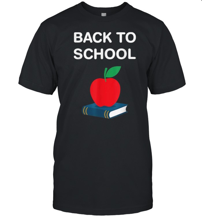 Welcome Back To School Apple Book  Classic Men's T-shirt