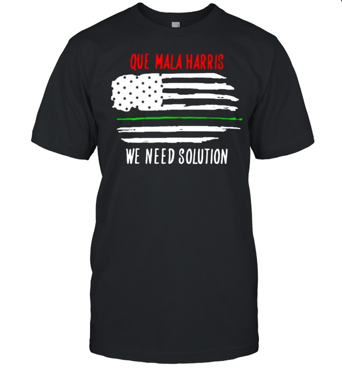 Ques malas harriss wes needs solutions americans flags shirts