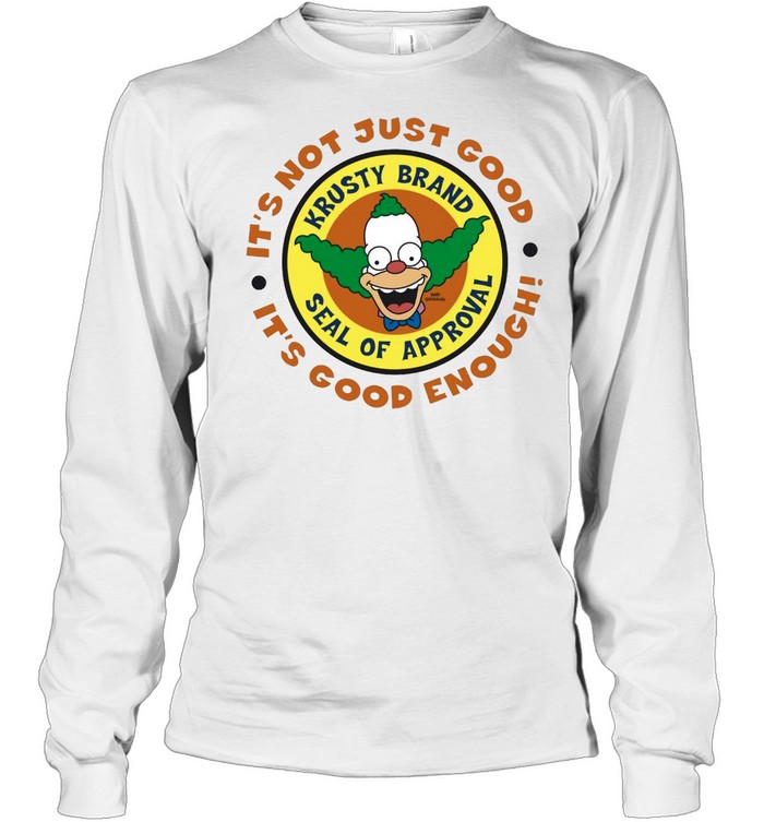 The Simpsons Krusty The Clown Show shirt Long Sleeved T-shirt