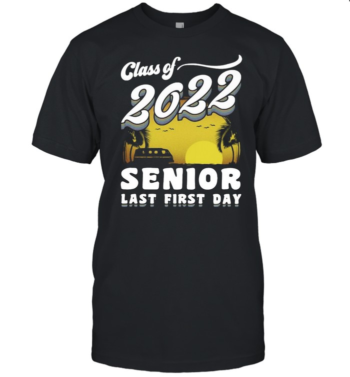 Class Of 2022 Senior Last First Day Sunset T-shirt Classic Men's T-shirt