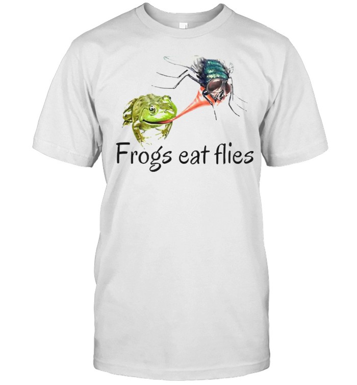 Frogs eat flies T-Shirts