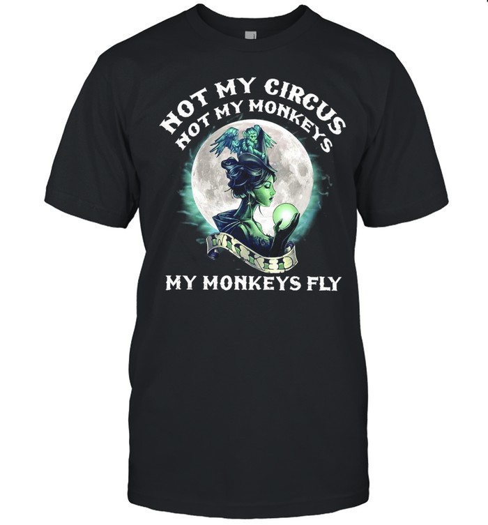Girls Moons Nots Mys Circuss Nots Mys Monkeyss Mys Monkeyss Flys T-shirts
