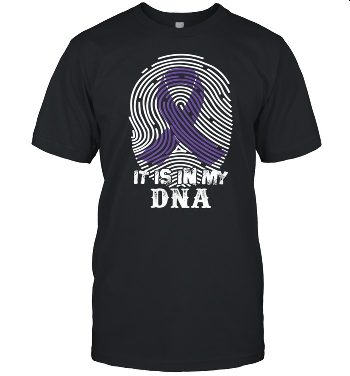 It is my DNA Sjogrens Syndrome Awareness Supporter Ribbon shirt Classic Men's T-shirt