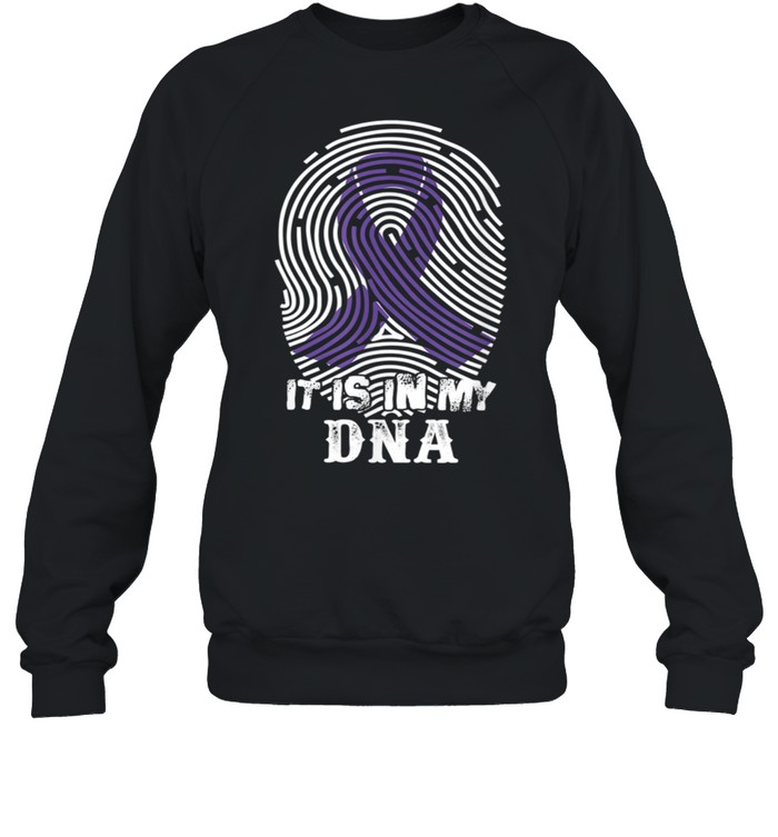 It is my DNA Sjogrens Syndrome Awareness Supporter Ribbon shirt Unisex Sweatshirt