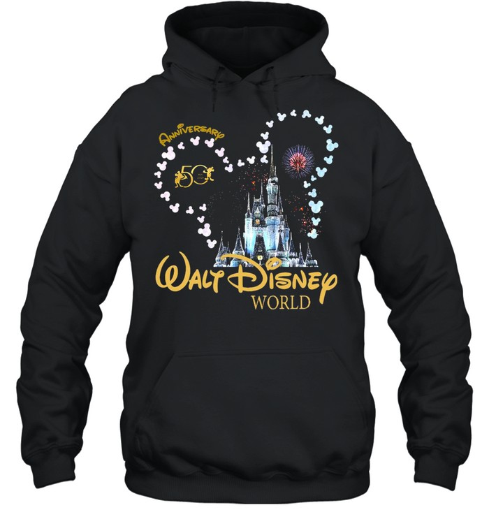 50th Anniversary Walt Disney World T-shirt Unisex Hoodie