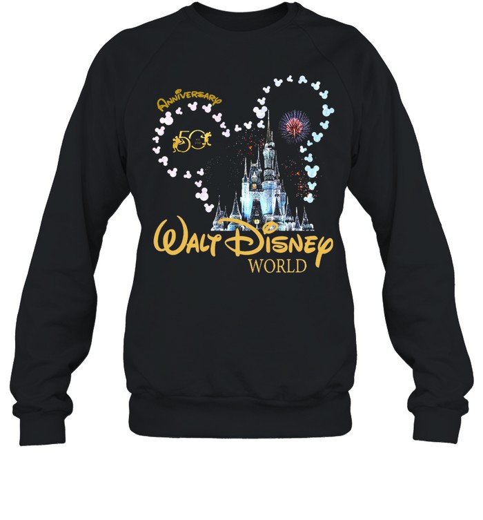 50th Anniversary Walt Disney World T-shirt Unisex Sweatshirt